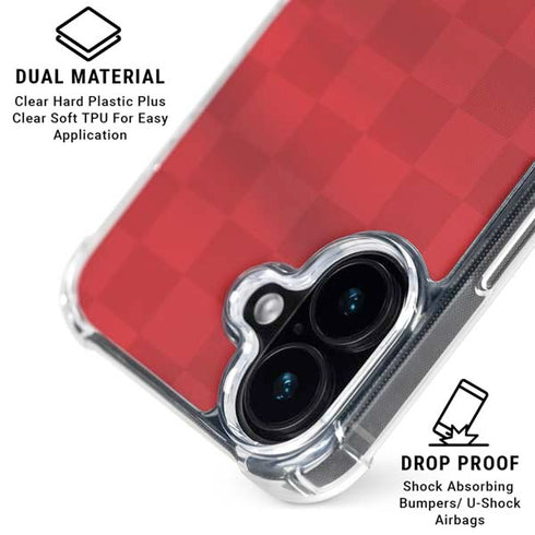 Egypt Soccer Flag iPhone 16 Clear Case